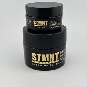 STMNT Statement Fiber Pomade, 3.38 oz + Travel Size 1.01 Oz READ